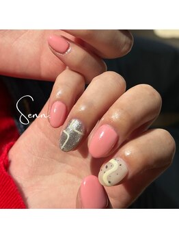 定額ネイル3～4本アート