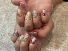 ガーデン ヘア&エステ&ネイル Garden/ネオンカラー夏ネイル