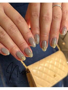 ニコ(NICO)/【初回オフ無料】グレージュラメ