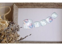 FASTNAIL松戸駅西口店【パラジェル/ジェルネイル専門/定額/マグネット/フットネイル】/フット　流行カラー　【11692】