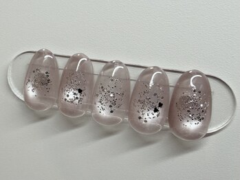 ホリーホック ネイル 仙台泉(HollyHock Nail)/マグネット×ラメ