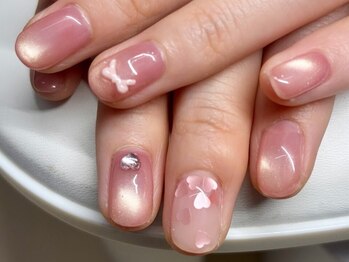 ネイルマムジジ(nailmum jiji)/マグネット リボン ハート