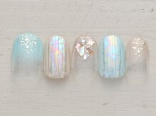 ノーネイル 熊谷(NO NAIL KUMAGAYA)/夏バカラ ￥4990