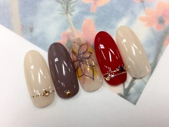 ネイルサロン マハロ(Nail salon MaHaLo)/185新規付替オフ込☆ハンド¥6950