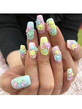 アイル ビューティーサロン(Airu Beauty Salon)/レリーフネイル（20代の方）