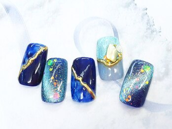 ネイルサロン シェル(Nail Salon SHELL)/選べる定額アートBコース ¥7200