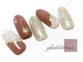 ネイルグラマラス 西新井店/《パラジェル》バイカラー 春色