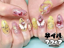 ゆめかわパーツネイル