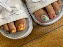 ネイルサロン フィフスアベニュー(Fifth Avenue)/カラフルフットジェル