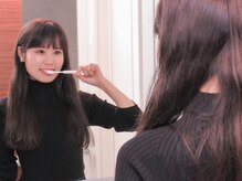 福岡ホワイトニングシロ 天神中洲店(福岡ホワイトニングSHIRO)/【セルフホワイトニング】STEP4