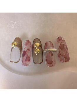 ビューティームーン(beauty moon)/インクネイル×フレンチ*