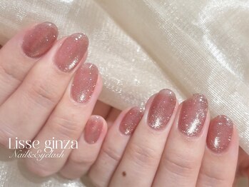 リセ 銀座本店(Lisse)の写真/【オフィス・日常に】品よく魅せる×美爪ワンカラー/マグネットネイル。シンプルだからこそ際立つ技術。