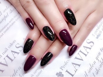 プロフェッショナル ネイルサロン ラヴィアス(LAVIAS)/【ジェル】ワンカラーorグラデ