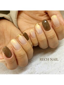 レッシュネイル サロンアンドスクール(RECH NAIL salon&school)/先端ミラー