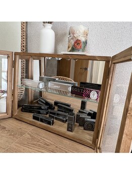 マユゲ フェリーチェ(felice.)/物販棚です♪