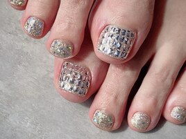 キラキラ☆フットネイル　【3】