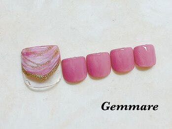 ジェンマーレ 二子玉川店/可愛いニュアンスネイル