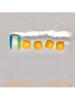 セレクトネイル ココ 秦野店(SELECT NAIL COCO)/フット カラフルネイル