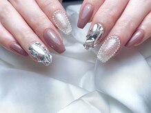 プティネイル(Petit Nail)/ワンカラー＋アート4本
