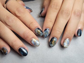 エムユーファイブネイル(MU5-nail)/【ジェル】メンズネイル