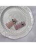ワンカラー 2本埋め尽くし/2本Ｖカット/2本大きいパーツコース ￥6,500
