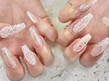 エスネイル 大宮店(es NAIL)/長さ出しスペシャルアート