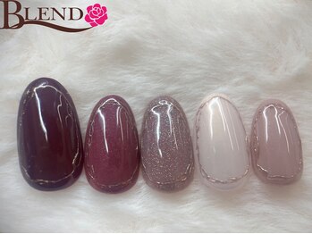 ブレンド 広尾店(BLEND)/ミラーデザインで上品ワンカラー