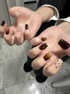 大人かわいい★ドットネイル