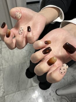 ティエル(Tielu)/大人かわいい★ドットネイル