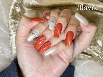 スラッシュフレーバー(/flavor)/マグネットネイル♪
