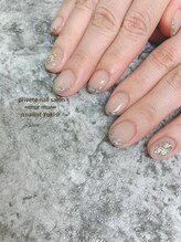 プライベート ネイルサロン マーマ(murmur)/ガラスフレンチネイル