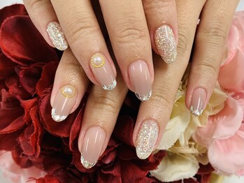 ダブルネイル(Double Nail)/【ほり】DC30番☆ガラスフレンチ