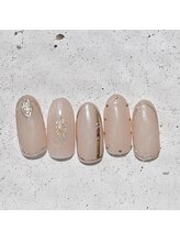 ネイルアンドまつげ リュフェール 五反田(Nail Lufaire)/シアーベージュ