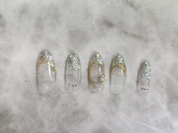 ネイルサロン ネイルクク(Nail KUKU)/１月ゴージャス
