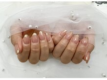 ガーデンネイル(Garden Nail)/ミラーフレンチ