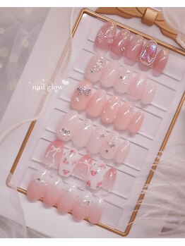 ネイルグロウ(NAIL GLOW)/サンプルデザイン♪