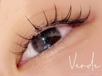 ヴェルデ(verde)の写真/《大人女性の美を追求したサロン》こんな目元になりたい♪はverdeにぜひお任せ下さい◎理想の美しい瞳へ☆