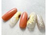【ハンド】『定額デザインC』（ウォーターケア付き）◆次回予約特典あり