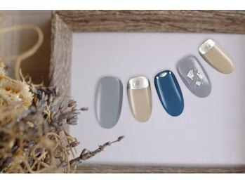 FAST NAIL 荻窪駅前店【パラジェル/ジェルネイル専門/定額/マグネット/フットネイル】/ラメグラ　春夏ネイル【11142】