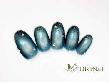 エリクサーネイル 長堀橋(Elixir Nail)/定額aシンプル/クーポン使用