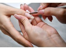 サロンドエヌ(Salon de N)/自爪育成Step２：甘皮ケア