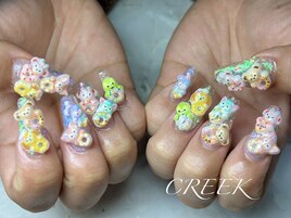 持ち込みスプリングスカルプ