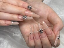 ミラー(Mirror)の雰囲気（スカルプ・ロングネイル承っております♪）