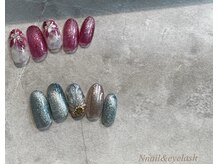 エヌネイル(N nail)の雰囲気(【定額★全員ok】ケア付★マグネットデザインネイル¥7040)