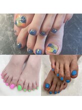 バビ(VAVI)/【フット】6月お客様ネイル１