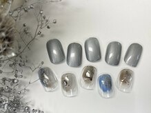 ソル バイヌンク(Sol. byNUNC)/ちぐはぐネイル