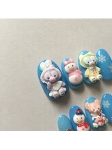 ネイルパニック/ステラルー冬ネイル♪