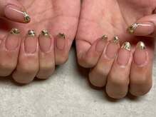 ネイルサロン ジュノ(JUNO)/ガラスフレンチ 担当るみ