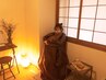 <個室>滝汗！ひとりで国産よもぎ蒸し最大40分¥4000♪本や映像で癒し効果抜群