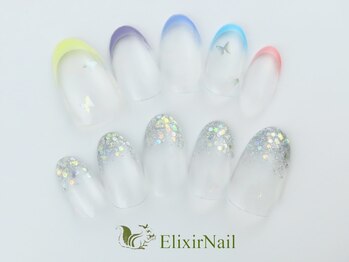 エリクサーネイル 神田(Elixir Nail)/シンプル/クーポン使用